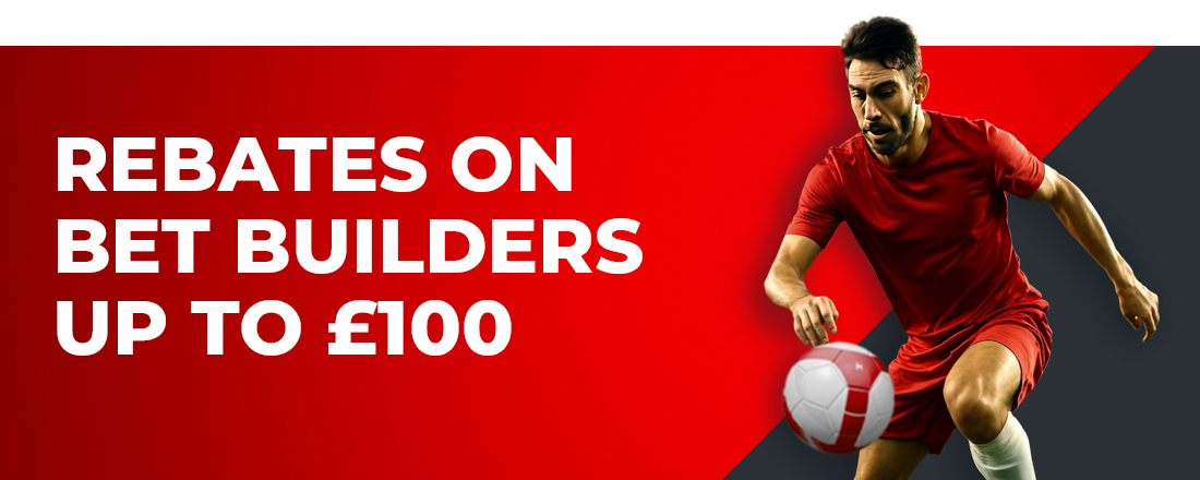 Matchbook Rebates on Bet Builders up to 100 Pounds promotion